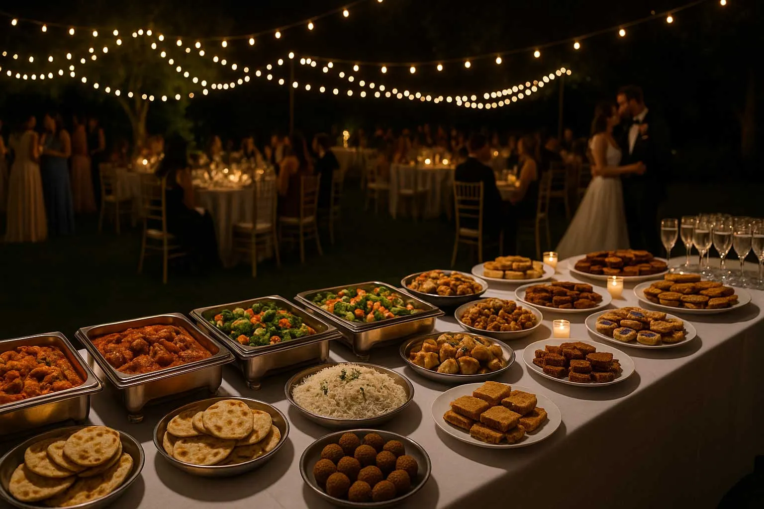 Corporate catering services